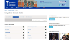 Desktop Screenshot of libguides.southernct.edu